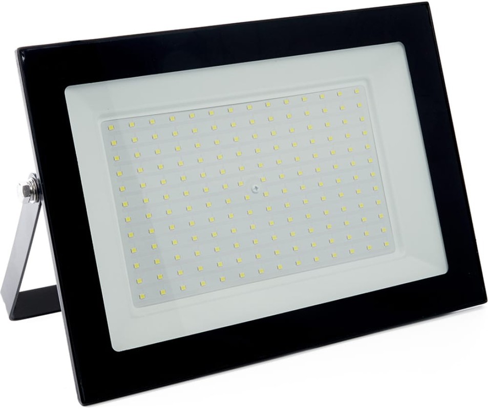 Прожектор Saffit 55069 SFL90-100 2835 SMD 150W 6400K, IP65 (черный многоматричный 9000LM)
