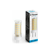 Лампа светодиод Feron G4 18-63mm 230V 9W 6400K LB-434