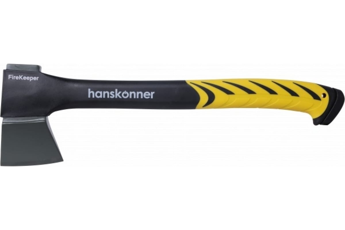 Топор Hanskonner 4,60Е+12 650гр (фибер рукоять с ТРЕ,с зажигалкой,кованый PTFE покрыт)