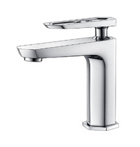 Смеситель для умывальника Lemark Prizma LM3906C (с монолитным изливом, хром)