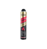 Пена монтажная профессиональная Sila Pro B1 Firestop SPFR65 (850 мл огнестойкая)