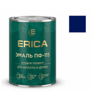 Эмаль Эрика ПФ-115-СИНЯЯ-0,8 (синяя 0,8кг)