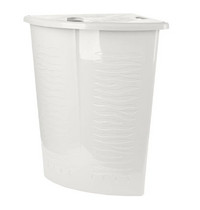 Корзина для белья уловая Regular ,40л,Ротанг(белое облако) Keeplex