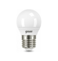 Лампа светодиод Gauss Black 2310 9,5Вт Е27 6500К 950Лм (шар матовая)
