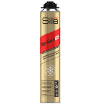 Пена монтажная профессиональная Sila Pro TopGun 65 SPTGCL65W (850 мл зимняя)