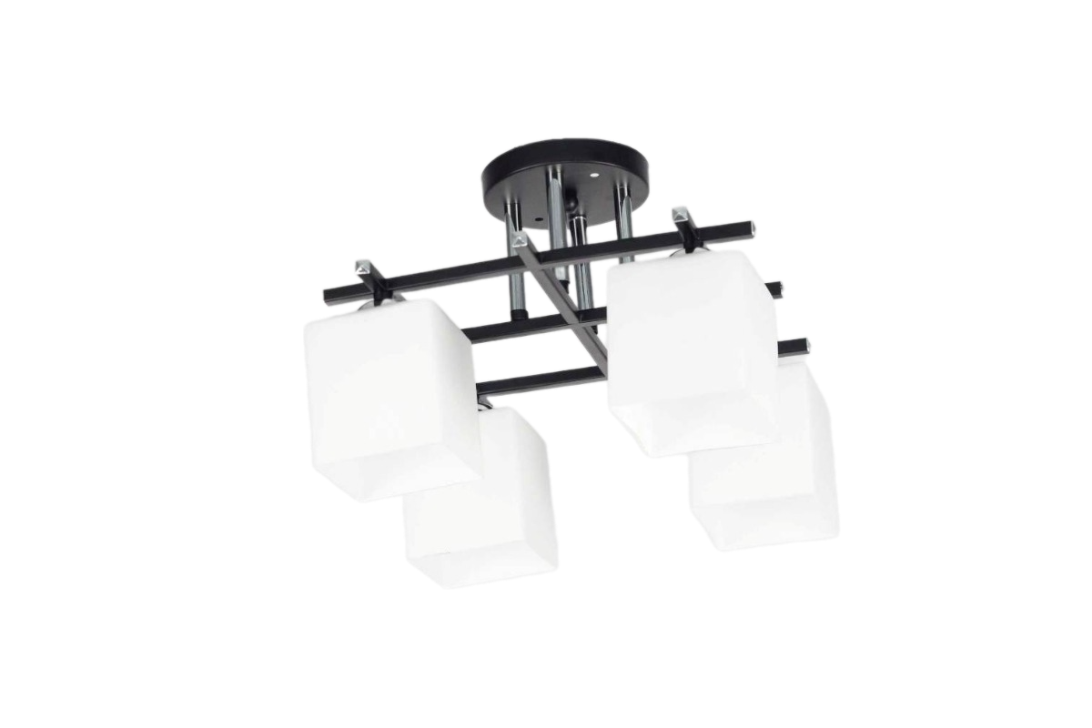 Люстра RL SS 467C/4 CR+BK+WT (2)