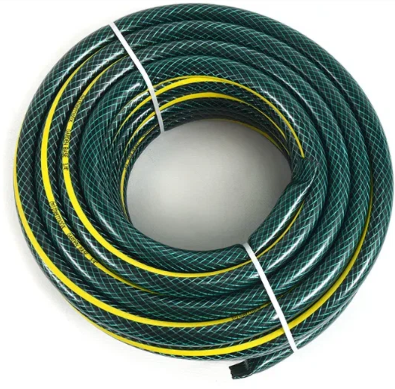 Шланг поливочный Thermofix (зеленый) 1/2 Garden base 25м