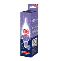 Лампа светодиод Volpe серия Norma LED-CW37-11W/6500K/E14/FR/NR (форма свеча на ветру матовая дневной белый свет)