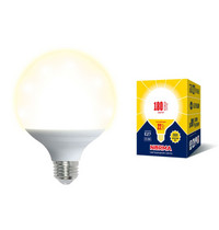 Лампа светодиод Volpe серия Norma LED-G120-22W/3000K/E27/FR/NR (форма шар матовая теплый белый свет 3000К)