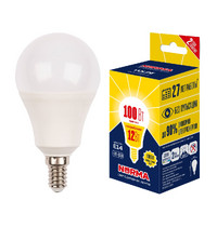 Лампа светодиод Volpe серия Norma LED-G60-12W/3000К/E14/FR/NR (форма шар матовая теплый белый свет 3000К)