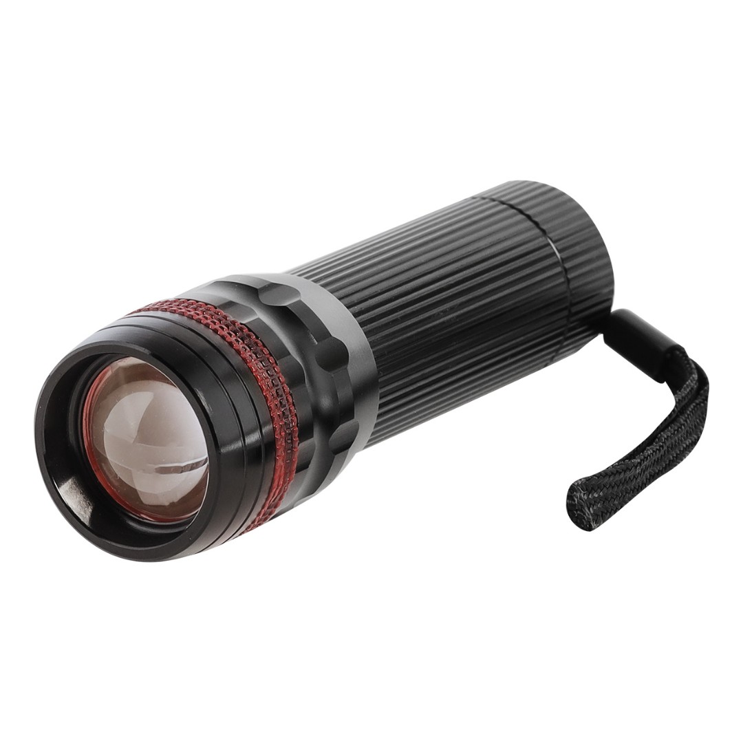 Фонарь аккумуляторный светодиодный Cree XPE SBF-307A (4Вт с системой фокусировки луча черный)