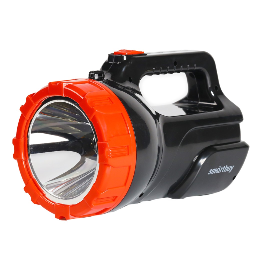 Фонарь-прожектор аккумуляторный SBF-355-K (5W черный)