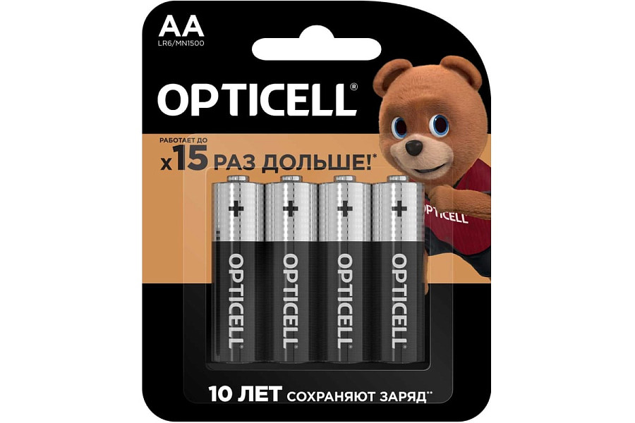 Батарейки Opticell Basic AA 4 шт