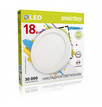 Накладной (LED) светильник Round SDL Smartbuy-18w/6500K/IP20