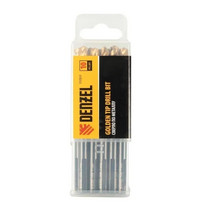 Сверло по металлу Denzel 3,8 мм HSS-Tin Golden Tip 10 шт 717208