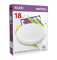 Светильник светодиодный безрамочный BDL Smarbuy 18Вт/6500K