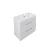 Тумба подвесная Mirsant Quadro Soho 60 ут000043907 (без раковины под Fest)