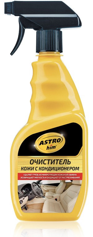 Очиститель кожи с кондиционером Ас-855 (спрей 500 мл)
