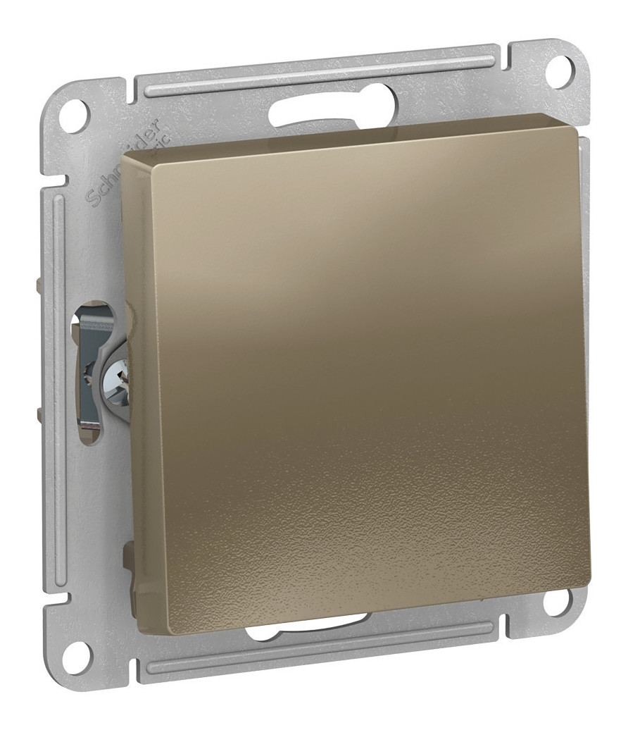 Переключатель 1кл перекрестный AtlasDesign Systeme Electric ATN000571 (с/у шампань механизм)