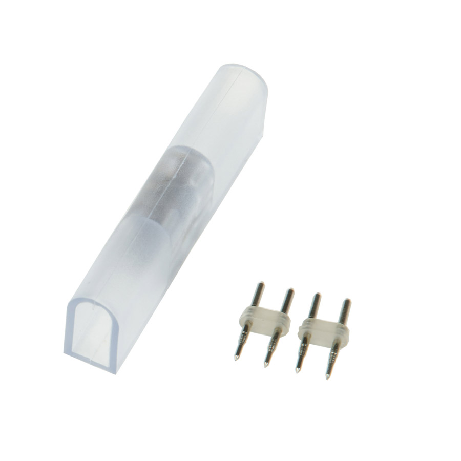 Соединитель UTC-K-12/N21 Clear 010 Polybag UL-00007238 (контактный прямой для светодиодных лент ULS-N21 Neon 220B)