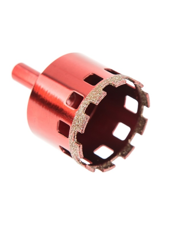 Коронка алмазная по керамограниту Hammer Flex 226-012 DHS 53х65 мм (трубчатая, высота сегмента 5 мм)