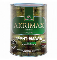 Грунт-эмаль 3 в 1 по ржавчине глянцевая 