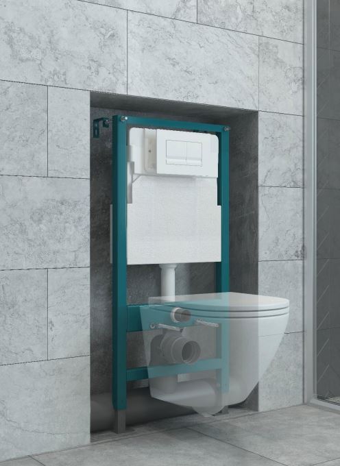Инсталляция для подвесного унитаза EvaGold 500 ут-00161145 (с пневматическим управлением)