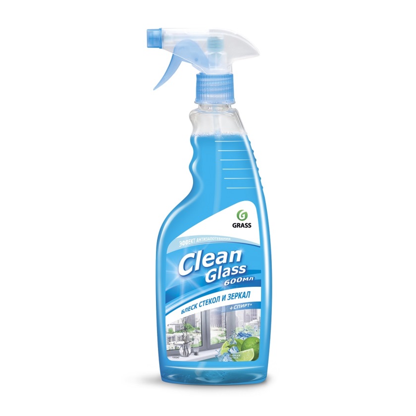 Очиститель стекол Grass Clean Glass Голубая лагуна 125247 600 мл