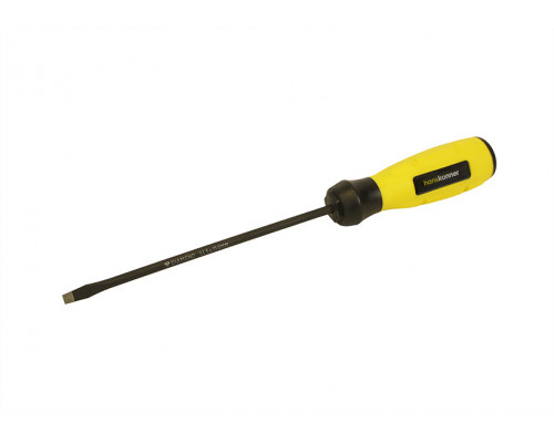 Отвертка шлицевая Hanskonner HK1040-16-SL5-150 (5х150 с алмазным наконечником S2 59 HRC)