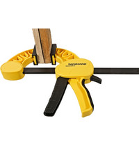 Струбцина быстрозажимная Hanskonner HK1078-08-30 (300 мм 180-200 кгс резиновые накладки сжим-разжим)