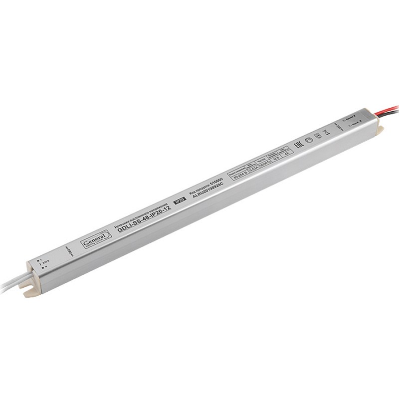 Драйвер светодиодный для лайтбокса GDLI-SS-48 510009 (12В IP20)