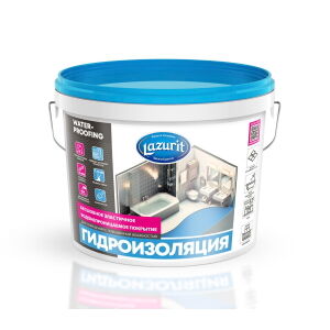 Гидроизоляция Lazurit 1.25 кг голубая