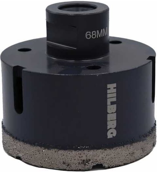 Коронка алмазная Super Hard Hilberg 68 мм М14 с техническим воском (HH668) 13628