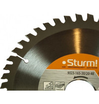 Диск пильный Sturm! 9023-165-30/20-48 мультирез 165x30/20 мм 48 зубьев