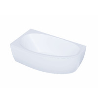 Ванна асимметричная Redo Blix 160x90 см BLI160-L000012 (левая с каркасом и экраном)