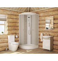 Душевая кабина Niagara Promo P90/13/MT 90х90х215 см (со стеклянной полкой 30х9х5 см)