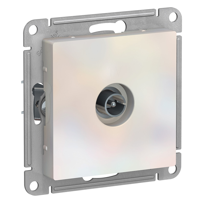 Розетка ТВ Systeme Electric AtlasDesign ATN000493 (оконечная жемчуг)