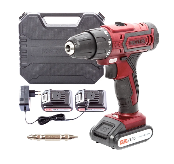 Шуруповерт аккумуляторный Redverg RD-SD12L/2Y