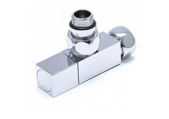 Вентиль для полотенцесушителя Thermofix 23822 (прямой маховик-круг 1