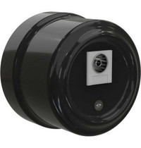 Розетка TV GE70322-05 Мезонинъ (цвет - черный серия Аврора)