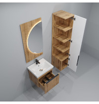 Пенал-шкаф подвесной EvaGold TAI 30 дуб вотан правый (ут-00162878)