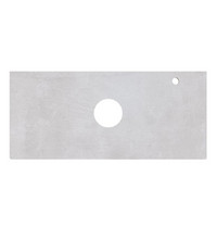 Столешница Ultra100 Grey Light светло-серый (фаска) 78895