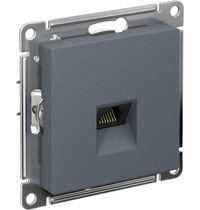 Розетка 1гн компьютерная RJ45 с/у грифель механизм кат 5е AtlasDesign Systeme Electric (1/10) ATN000783