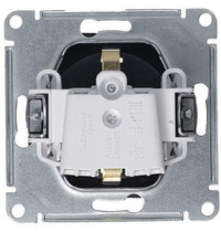 Розетка 1гн с З/К с/у грифель механизм 16А AtlasDesign Systeme Electric (1/20) ATN000743
