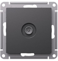 Розетка 1гн ТВ оконечная с/у базальт механизм AtlasDesign Systeme Electric (1/10) ATN001491
