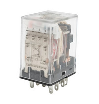 Реле промежуточное ПР-102 5 А 230 В AC 4 конт с LED-индикацией DEKraft 23900DEK (1403161)