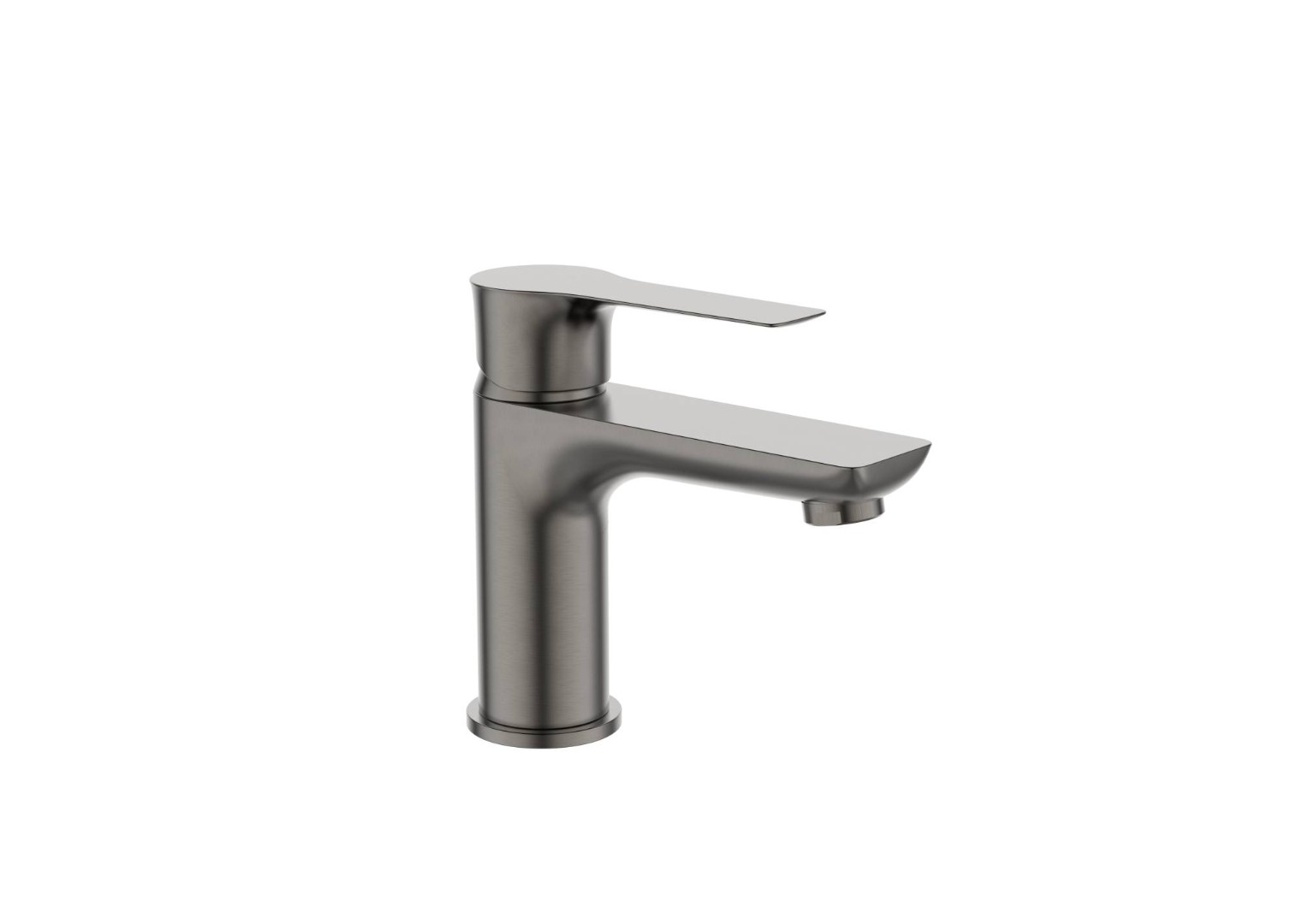 Смеситель для умывальника Avrora Line Gun metall AV3110GM (монолитный)
