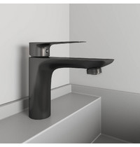 Смеситель для умывальника Avrora Line Gun metall AV3110GM (монолитный)