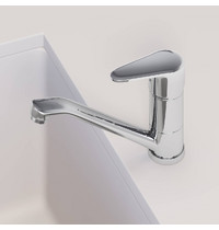 Смеситель для умывальника Avrora Moss AV5611 (с низким поворотным изливом)