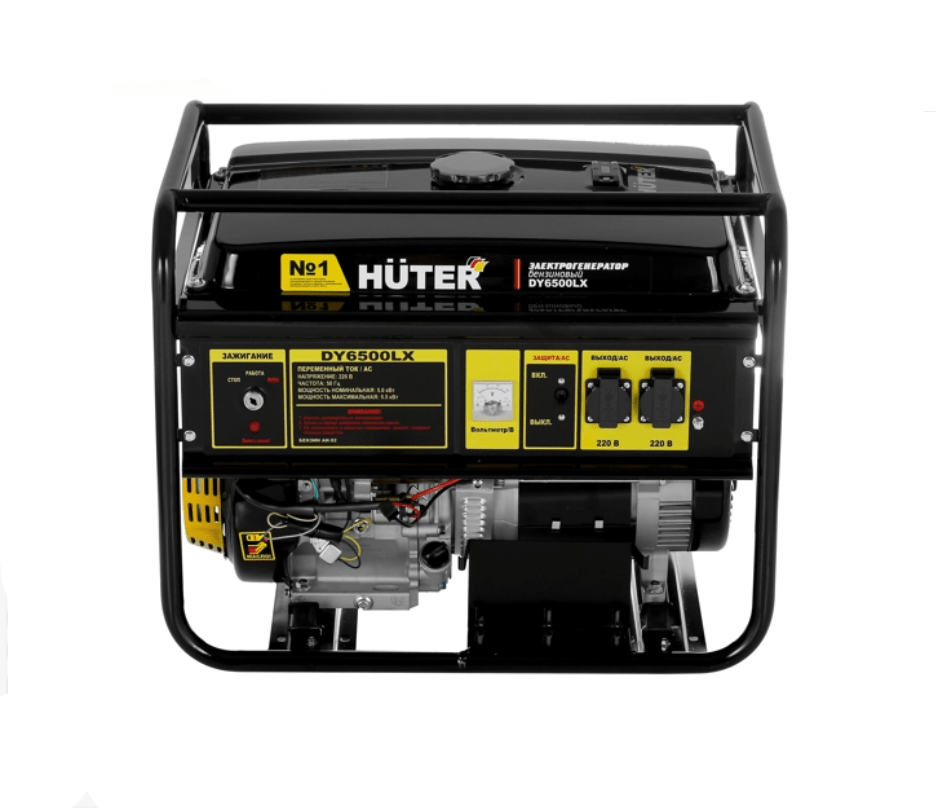 Электрогенератор Huter DY6500LX 64/1/7 (электростартер)
